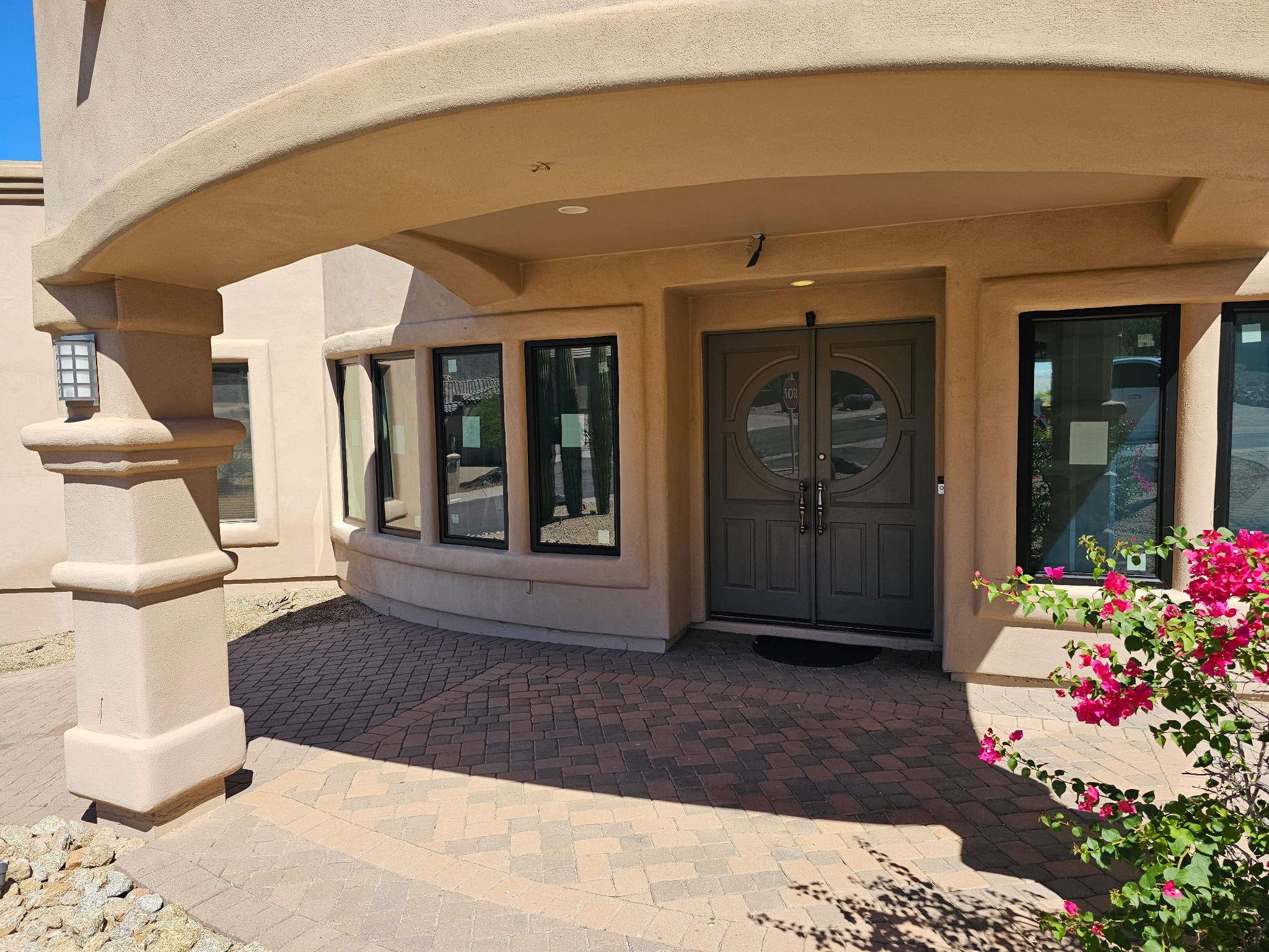 Home page featured project